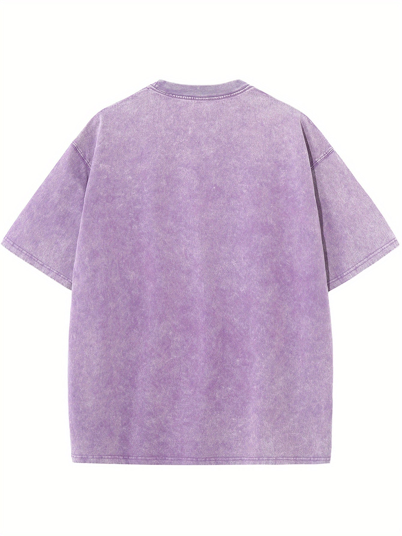 Pure Cotton Vintage Trendy Brand T-shirt, Short Sleeved Round Neck T-shirt, with A Certain Thickness Suitable for Summer Wearing T-shirt