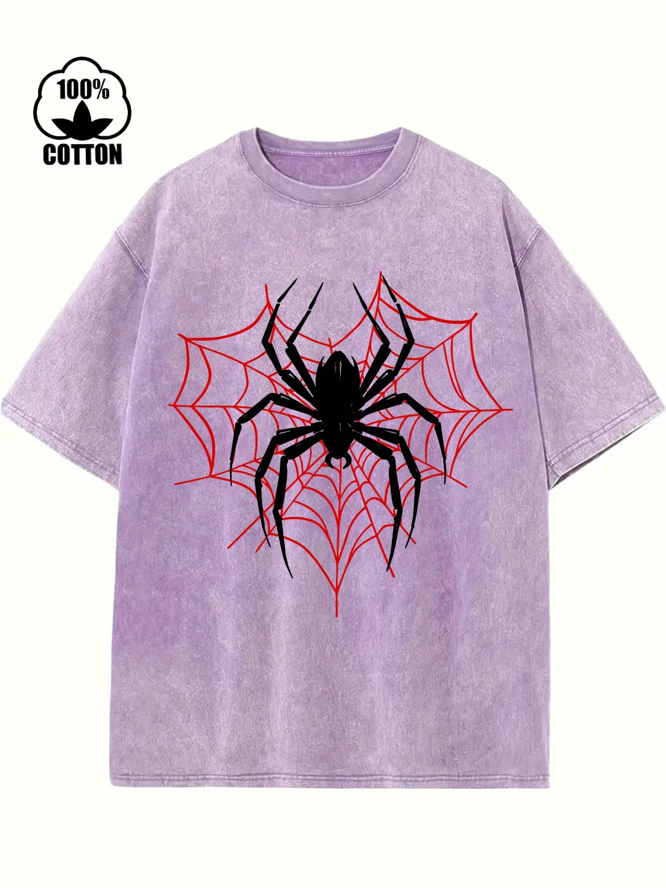Pure Cotton Vintage Trendy Brand T-shirt, Short Sleeved Round Neck T-shirt, with A Certain Thickness Suitable for Summer Wearing T-shirt