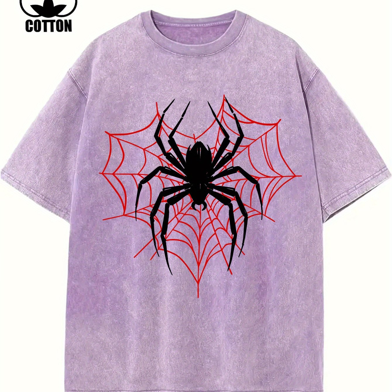 Pure Cotton Vintage Trendy Brand T-shirt, Short Sleeved Round Neck T-shirt, with A Certain Thickness Suitable for Summer Wearing T-shirt