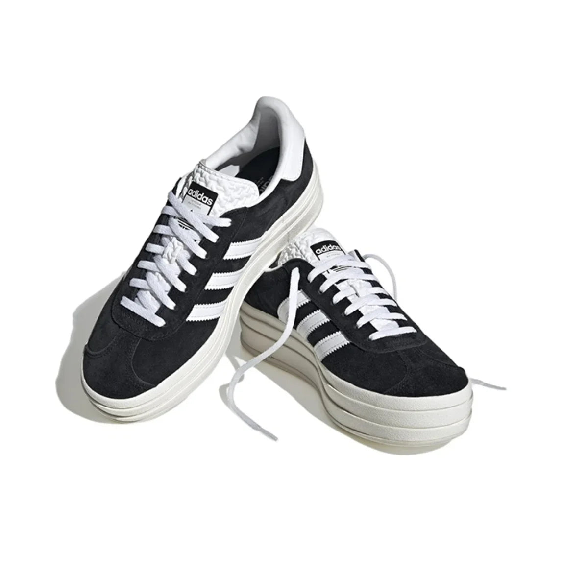 Adidas Original Men's and Women's shoes Shamrock Gazelle Bold thick-soled Casual Shoes Fashionable and Breathable Shoes