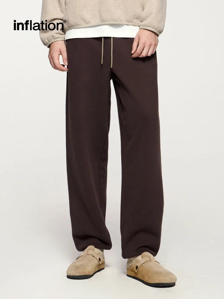 INFLATION Premium Cozy Joggers Pants Unisex Basic Comfortable Relaxed Fit Joggers