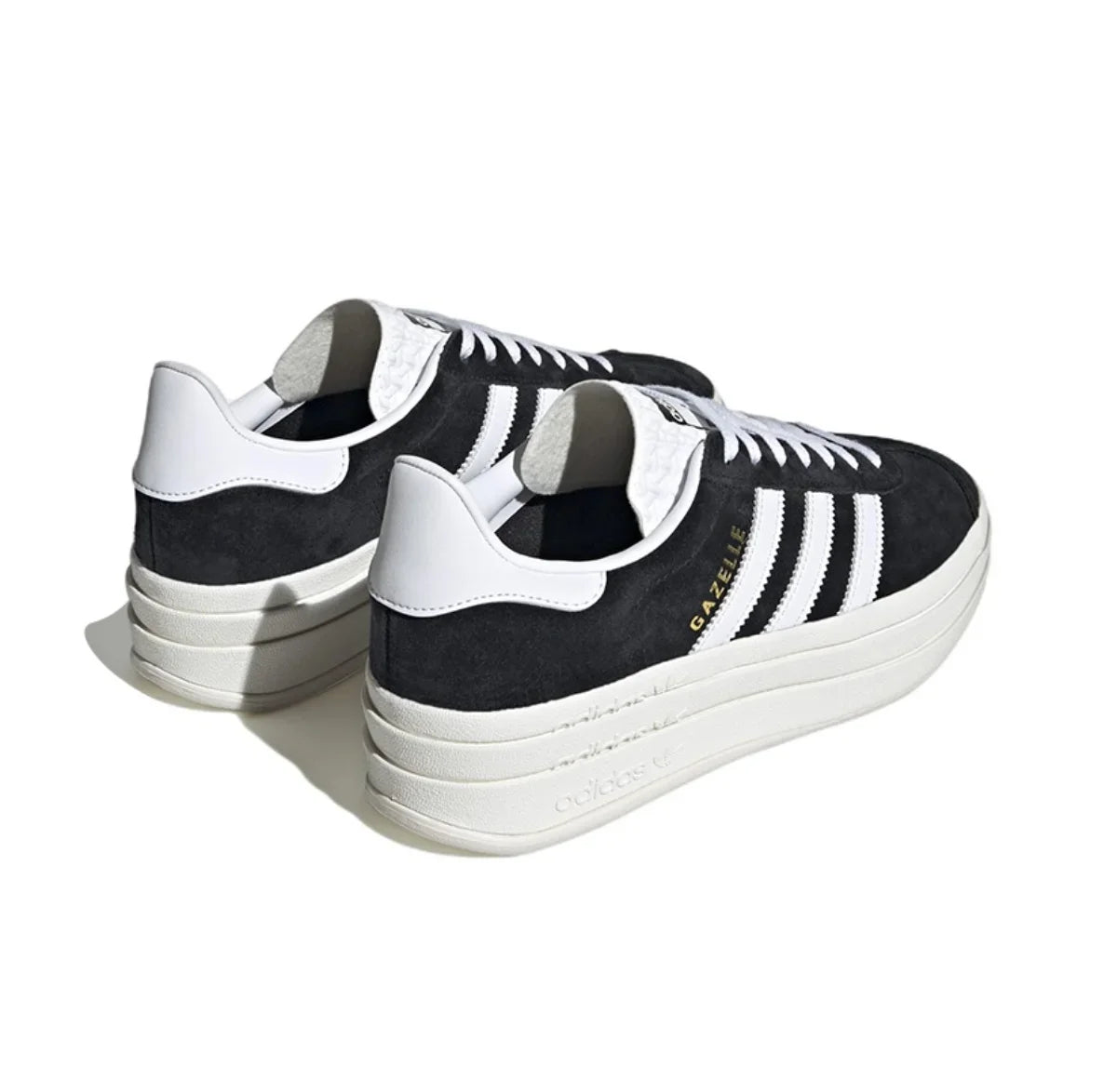 Adidas Original Men's and Women's shoes Shamrock Gazelle Bold thick-soled Casual Shoes Fashionable and Breathable Shoes