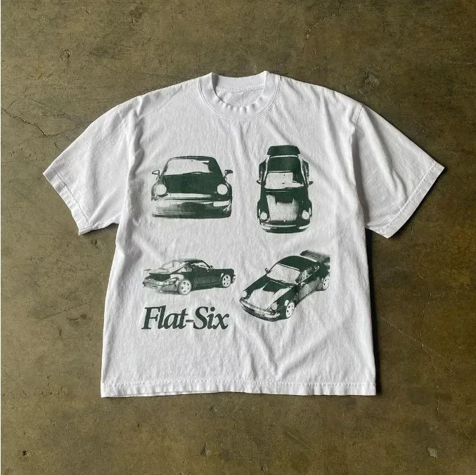 Y2K Tshirt New Harajuku Retro Hip Hop Kawaii Oversized T shirt Mens Womens Short Sleeved Gothic Clothing Tops Streetwear