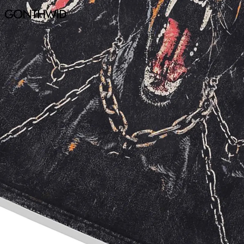 Hell Triple Vintage Doberman Dog T-Shirt