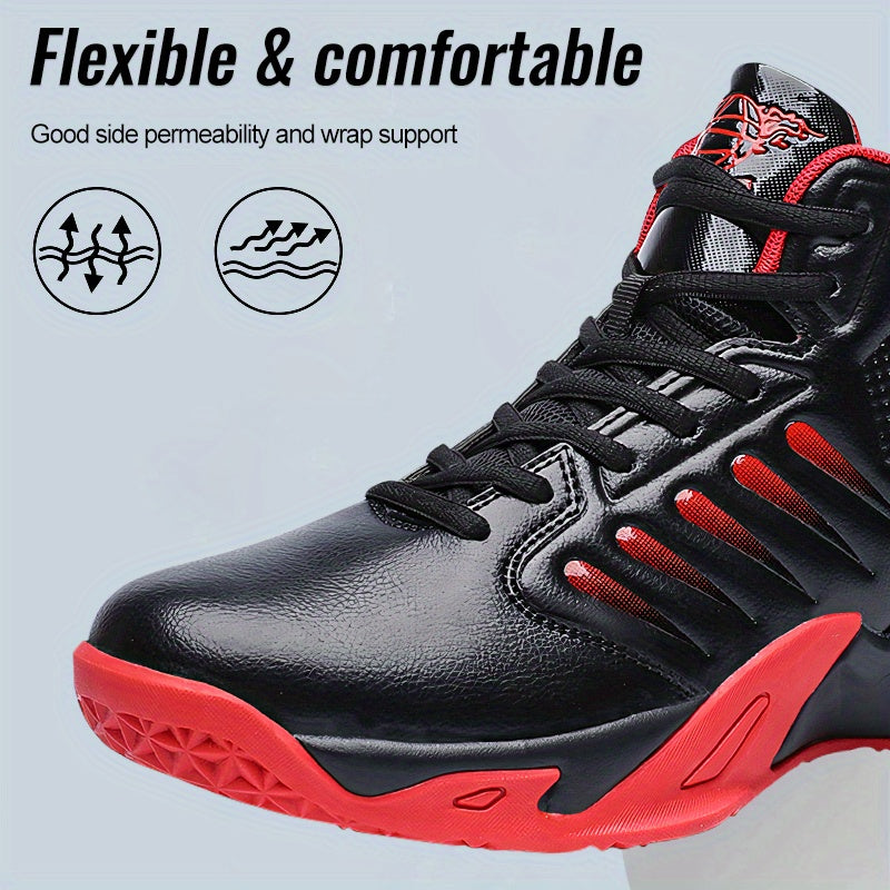 YTAT Men's Fashion Sports Shoes Waterproof Basketball Shoes Anti Slip And Wear Resistant Youth Football Shoes