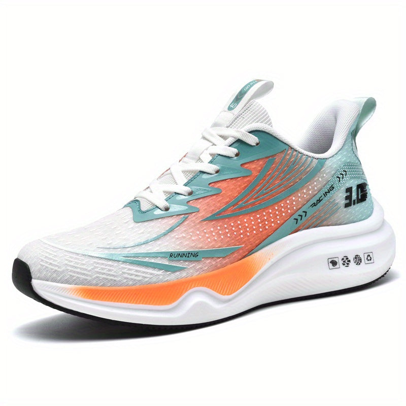 Men's road running shoes, tennis shoes, anti slip casual gym, lightweight and breathable walking shoes