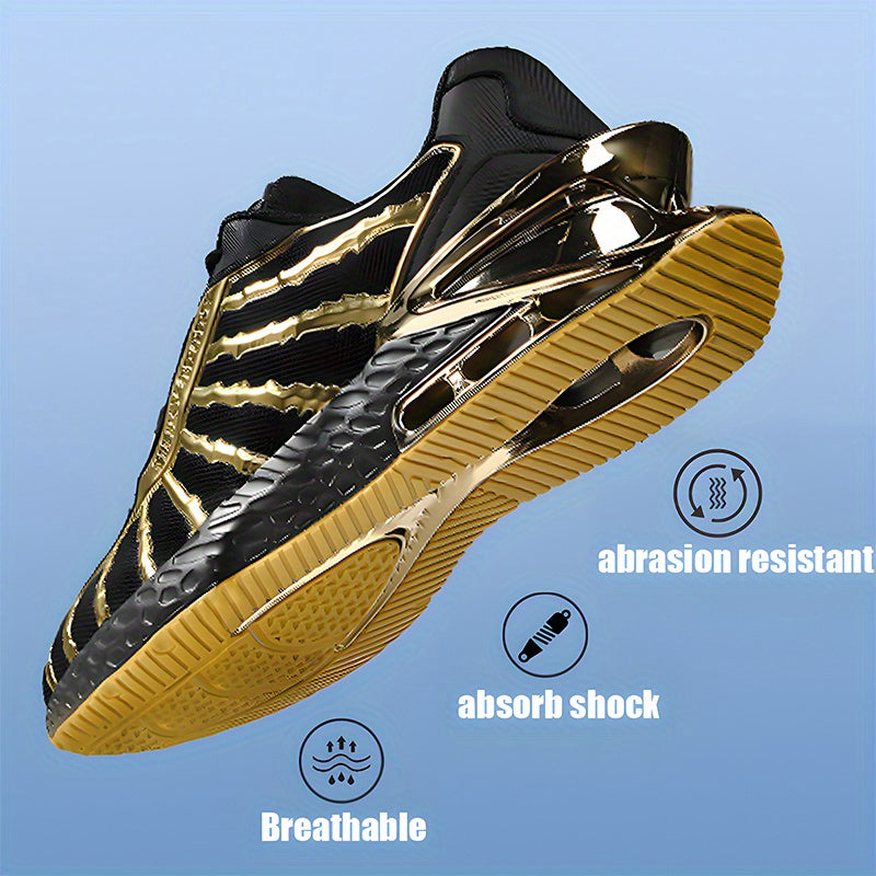 Men's Running Shoes With Anti-slip Design, Suitable For Tennis, Walking, And Blade-style Sports Shoes With A Touch Of Hip-hop.