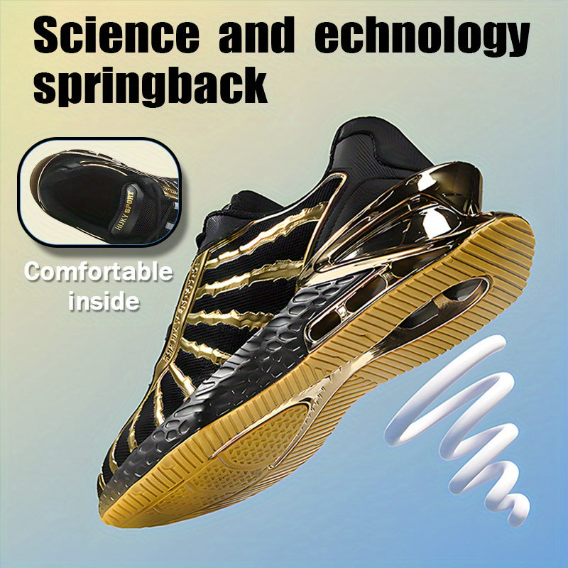 Men's Running Shoes With Anti-slip Design, Suitable For Tennis, Walking, And Blade-style Sports Shoes With A Touch Of Hip-hop.