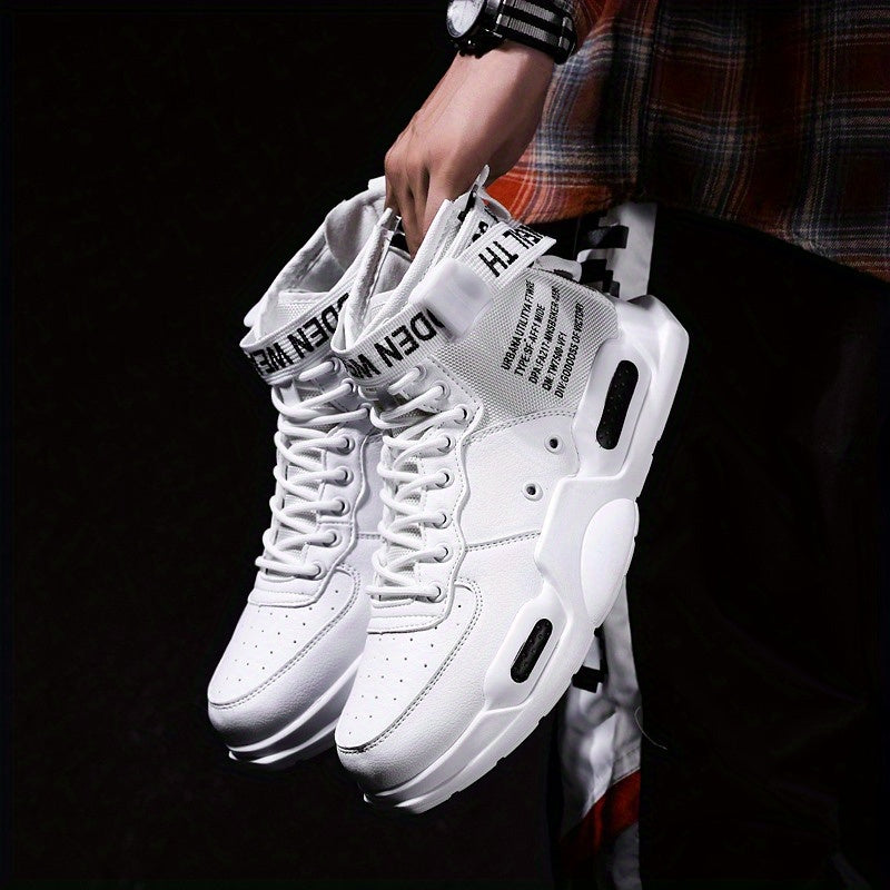 Men' S Fashionable Sports Shoes High Top Walking Shoes Sports And Casual Shoes Fashionable Sports And Fashionable Men' S Shoes