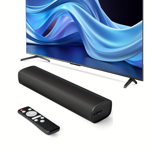 TV Sound Bar, Sound Bars for Smart TV Soundbar 50W Mall Soundbars with ARC/Optical/AUX Connection, TV Soundbar Surround Sound Bars for Home Theater Audio