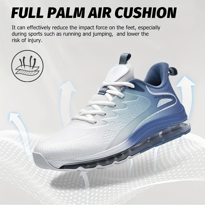 Men's Running Shoes Air Cushion Sports Shoes Fitness Exercise Light Tennis Walking Leisure Running Shoes