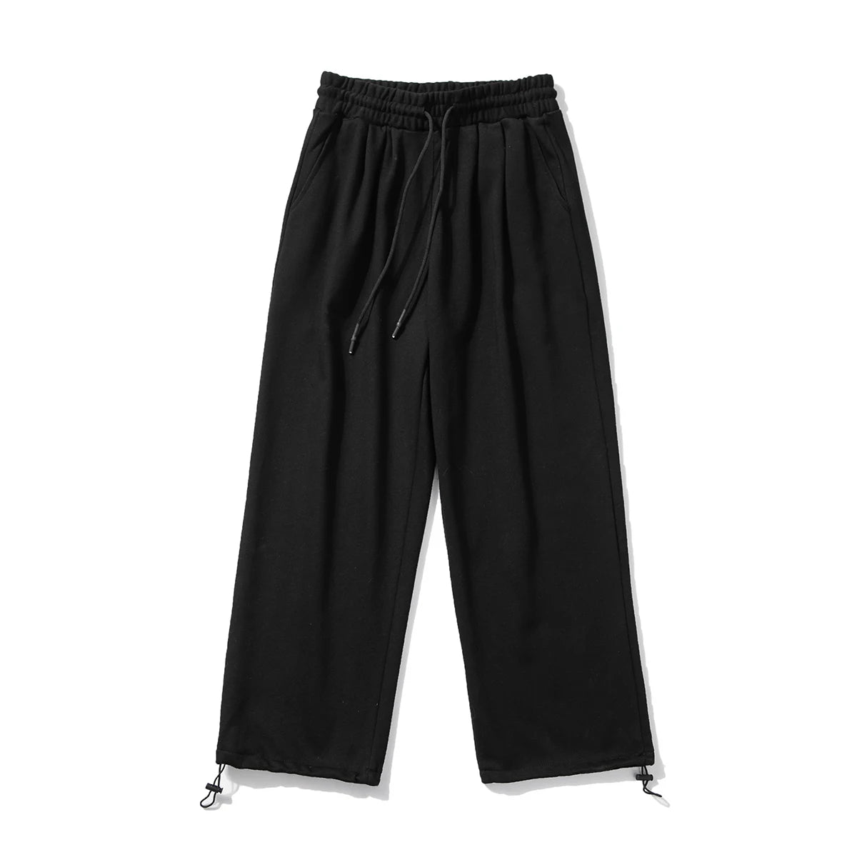 LAPPSTER Men Baggy Wide Leg Harajuku Sweatpants 2023 Mens Straight Japanese Streetwear Pants Man Causal Vintage Cotton Pants 3XL