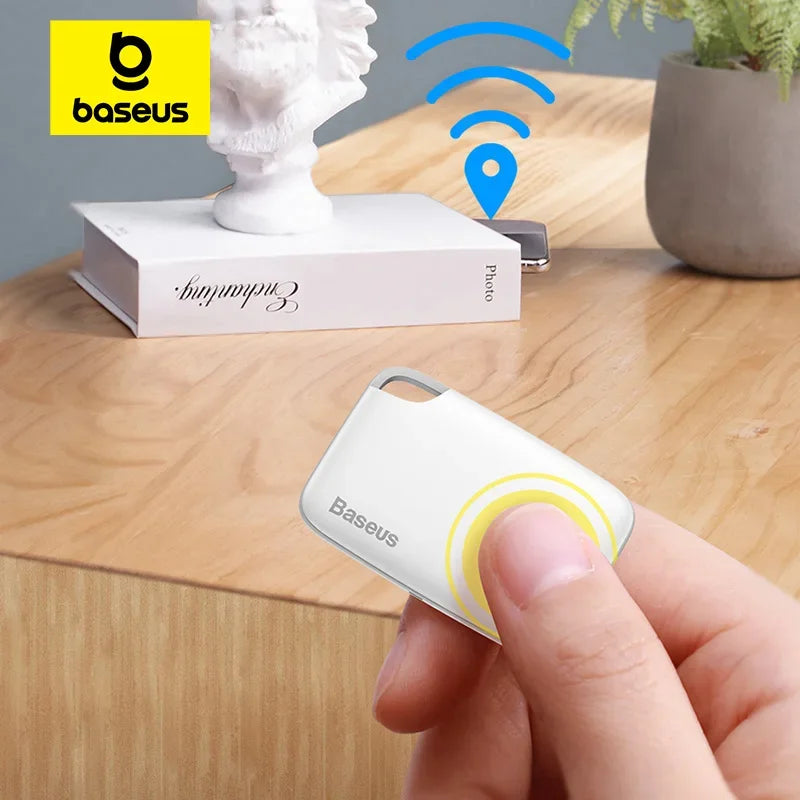 Baseus Wireless Smart Tracker Anti-Lost Alarm Key Finder Child Bag Wallet Finder Security Alarm Portable APP GPS Record Tracker