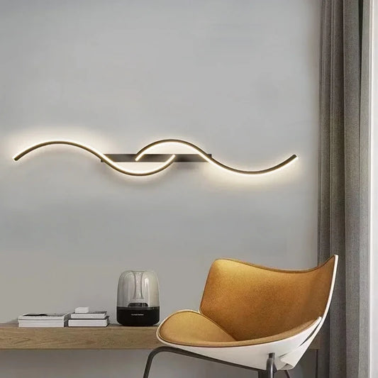 Modern LED Wall Lamp for Living Dining Room Bedroom Bedside Wall Lights Home Decoration LED Wall Sconce Interior Fixture Luster