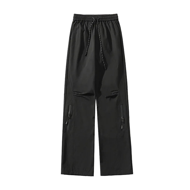 Una Reta 2024 New Man Pants Harajuku Hip Hop Waterproof Cargo Pants Men Sweatpants Fashion Elastic Waistline Sweatpants Trousers