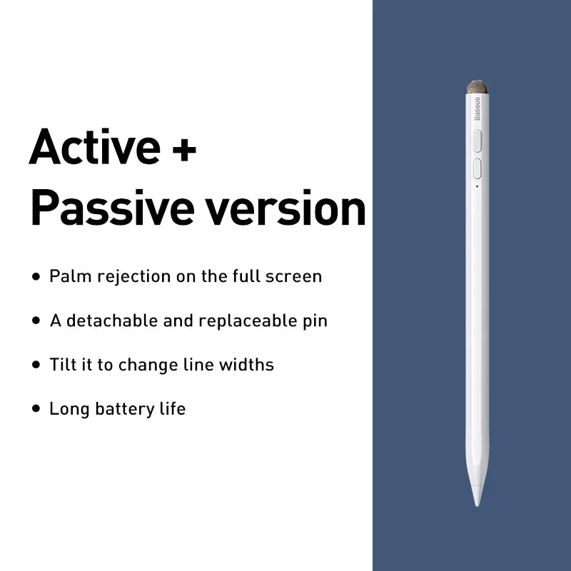 Baseus Stylus Pens for iPad Apple Pencil 2nd Gen with Bluetooth Magnetic Wireless Charging and Tilt Sensitive Palm Rejection