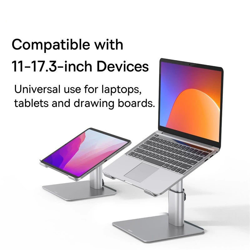 Baseus Laptop Stand Adjustable Non-slip Desktop Laptop Holder Aluminum Alloy Notebook Stand  For Macbook Air Pro Tablet Holder