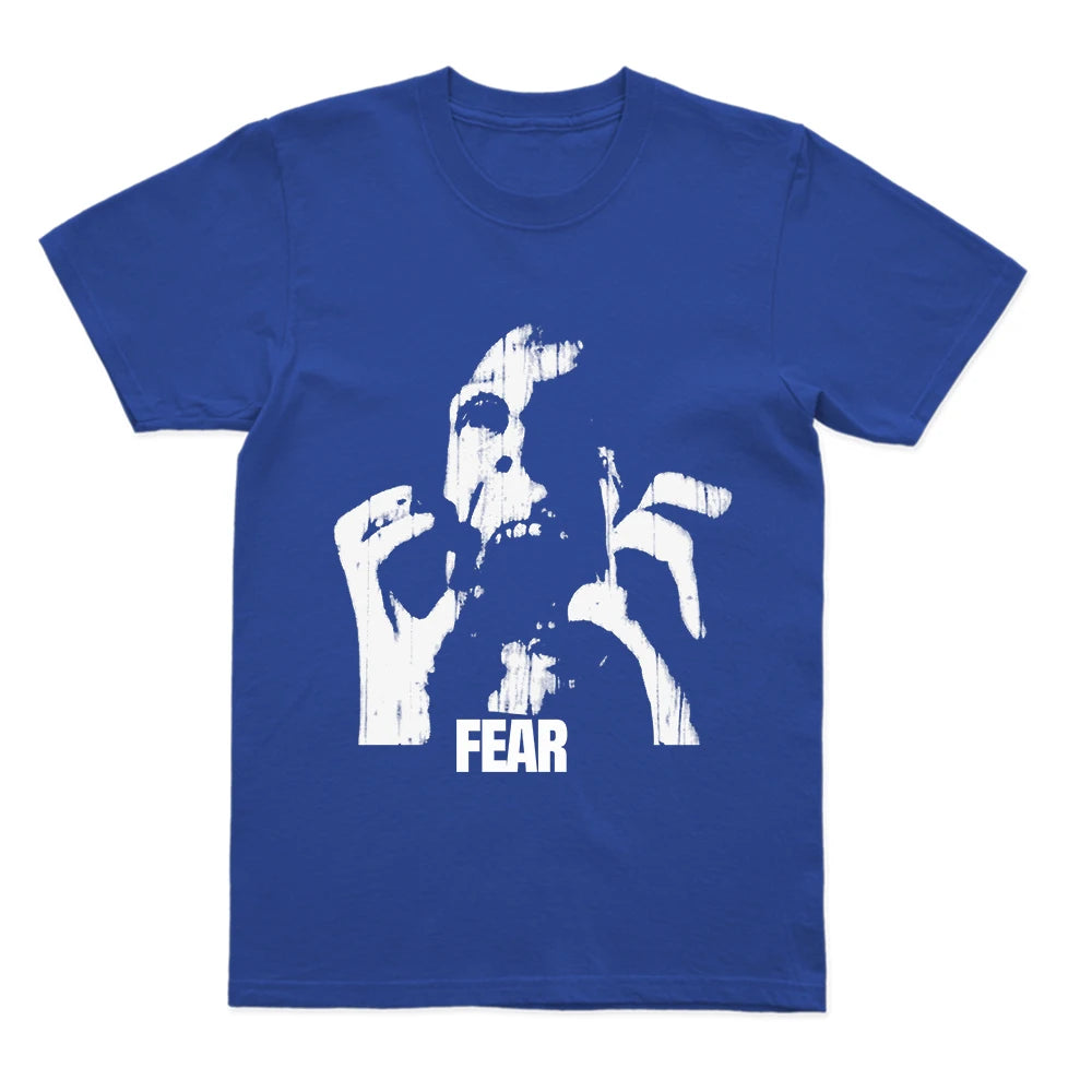 Coolmind U0059-T2 Fear Emotion Exclusive Graphic Men Tshirt Big Size 100% Cotton Men T Shirt Cool Tee Shirts Tops