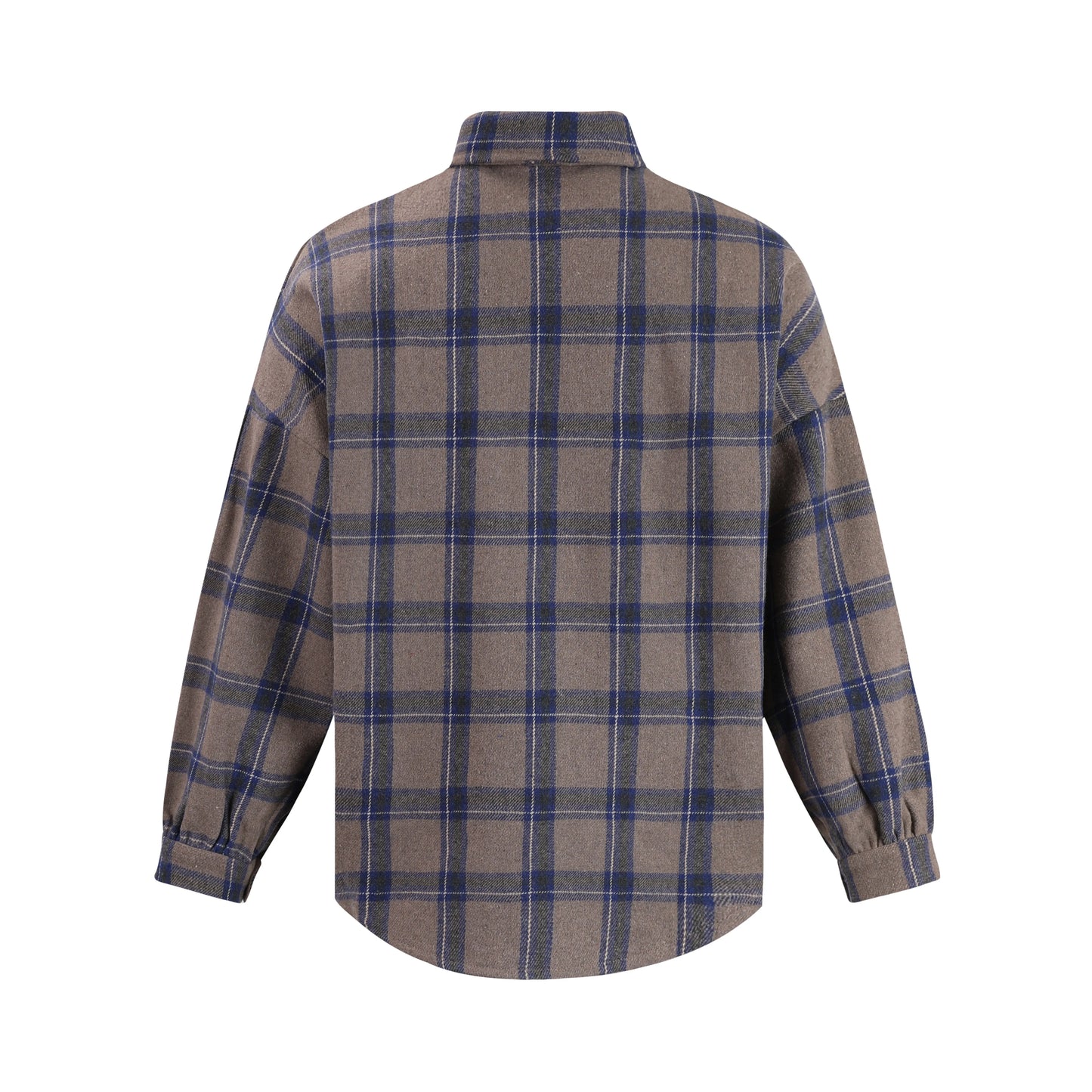 LAPPSTER Autumn Winter Harajuku Vintage Flannel Plaid Mens Shirts Long Sleeve Fleece New In Shirts Femal Korean Fashions Blouses