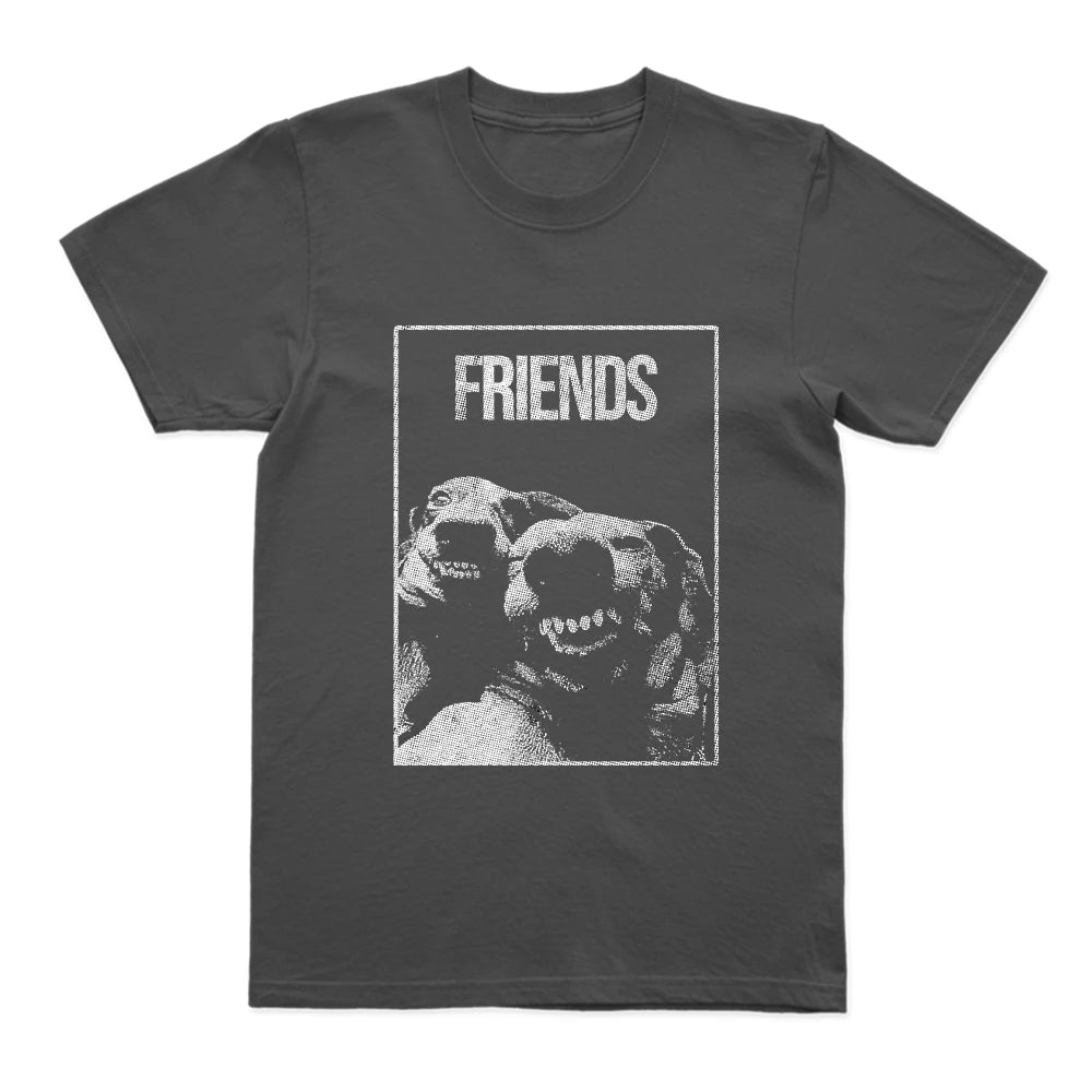 Coolmind U0106-T2 Funny Frined Dogs Print Men T Shirt Casual Streetwear Exclusive Graphic Men Tshirt Unisex Tee Shirts