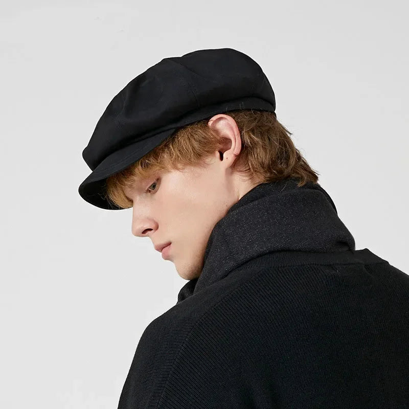 Fashion Beret Male Female Spring Summer Versatile Classic Casquette Painter Stylish Retro Octagonal Hat Men Women Sun-cap Teen