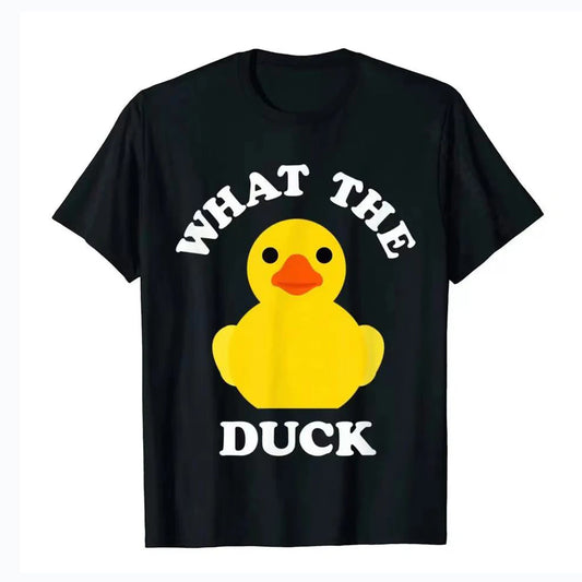 Cute Rubber Duck Lover Bird Quack Duckies Funny Ducky T-Shirt T  Fashion Men Tops Shirts Casual Cotton 80082