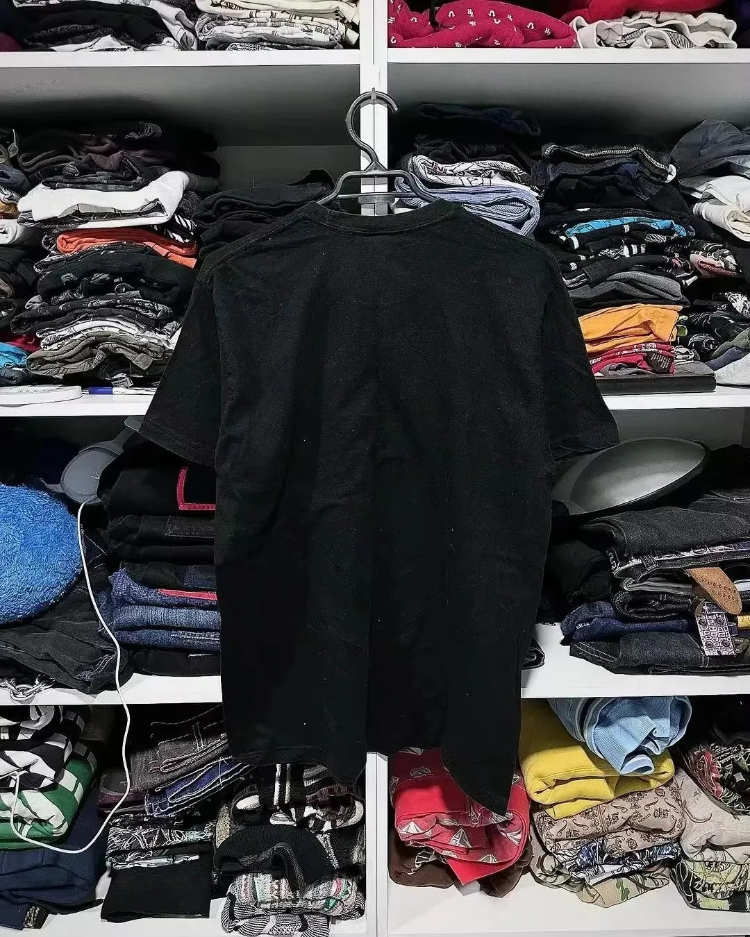 2000s Affliction Winter Long Sleeve T Shirt Hip Hop Crew Neck Oversized Sleeve Men Women Casual Gothic Clothing Tops Street Wear