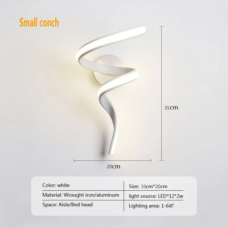 LED Wall Lamp Modern Minimalist Home wall light Indoor Decor For Living Room Bedroom Bedside Background Light Decoration Sconce