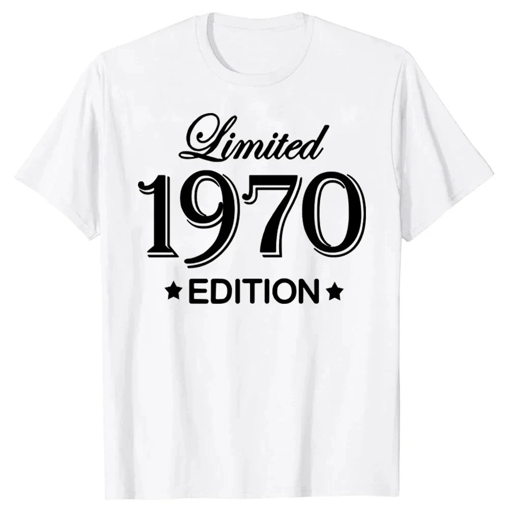 Graphic Birthday Gift Short Sleeved 54 Years Old Born in 1970 Shirt 54th Birthday Summer T-shirt Retro Vintage 1970 Tshirt 42853