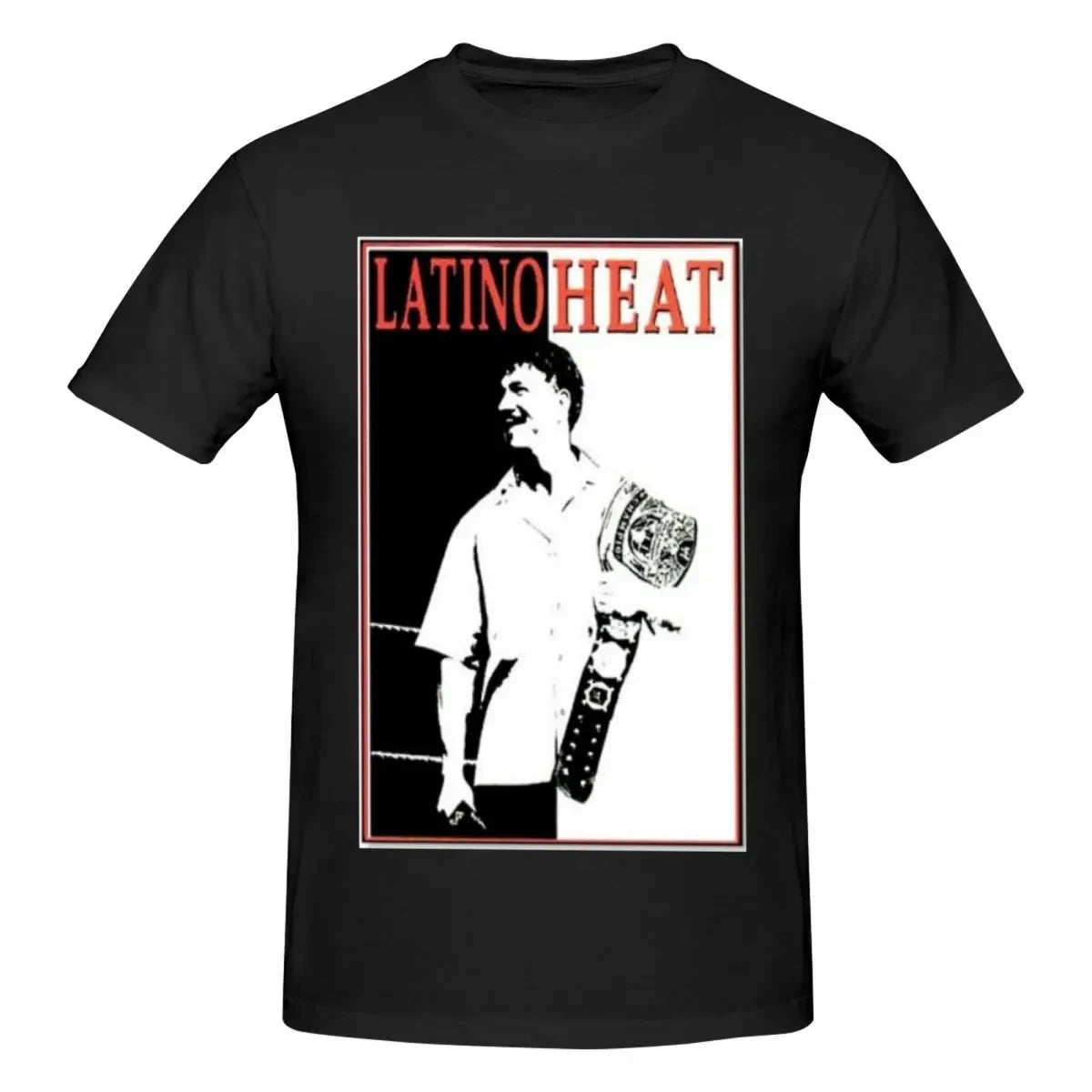 LATINO HEAT Music T Shirt Men Cotton Tops Funny O-neck Short Sleeve 42842