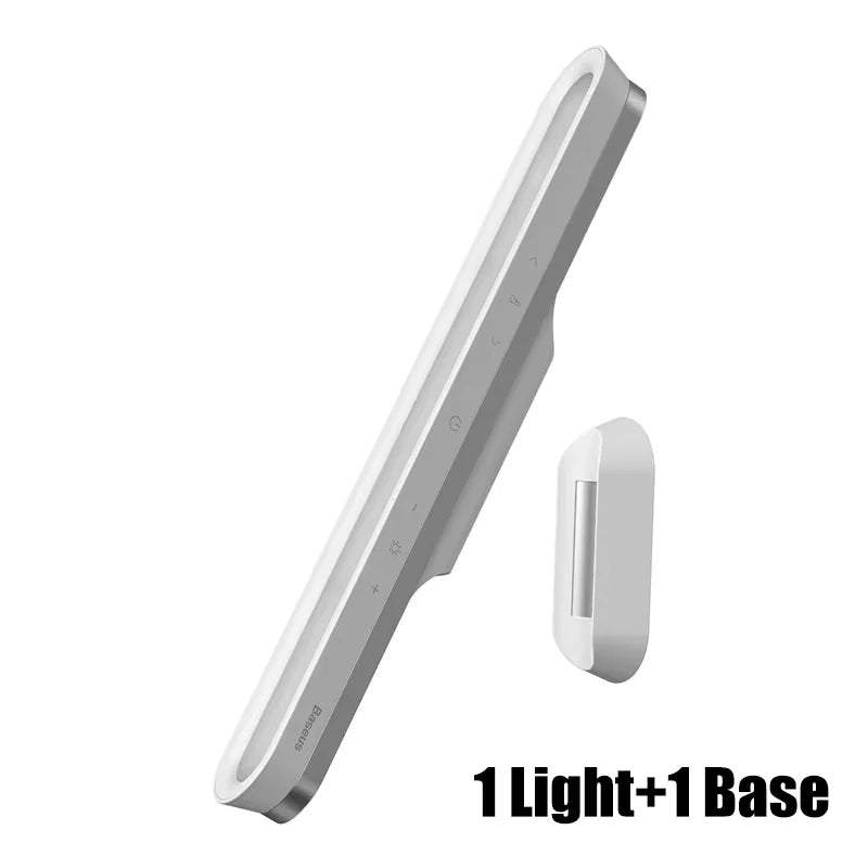 Baseus Desk Lamp Magnetic Hanging Light LED Table Lamp Rechargeable Stepless Dimming Cabinet Night Light Closet Wardrobe Lamp