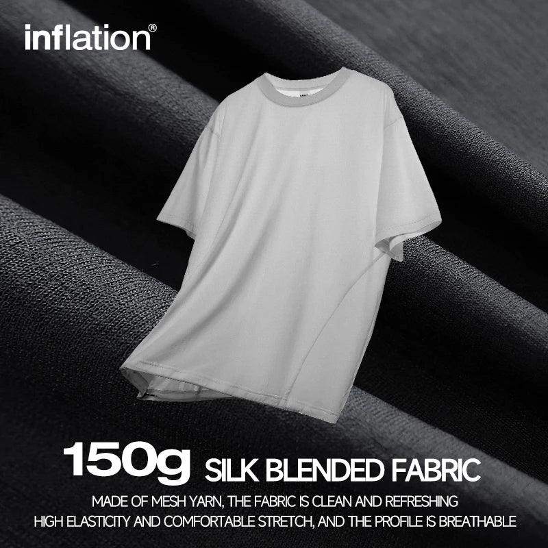 INFLATION Sportswear Hydrogen Tailored T-shirt Men Outdoor Lightweight Stretch Breathable Tees