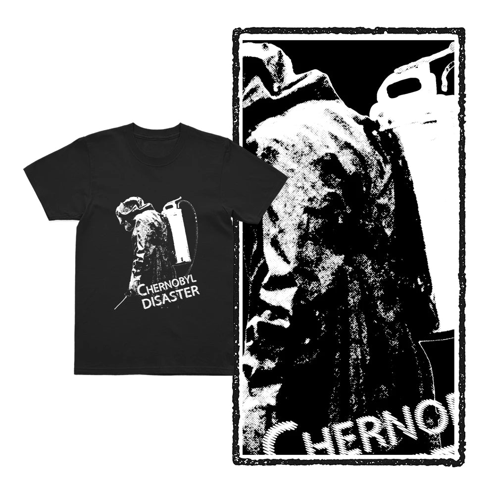 Coolmind U0104-T2 Chernobyl Disaster Print Men T Shirt Casual Exclusive Graphic Men Tshirt Big Size Tee Shirts