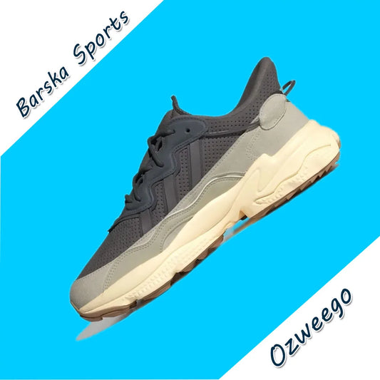 Adidas Ozweego Man and Women sneakers Thick Bottom Height Enhancement clunky shoes Comfortable and wearable sneakers Grey&Beige