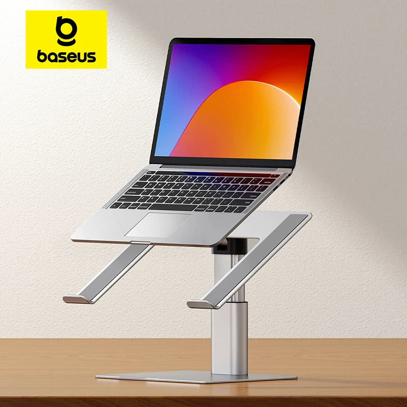 Baseus Laptop Stand Adjustable Non-slip Desktop Laptop Holder Aluminum Alloy Notebook Stand  For Macbook Air Pro Tablet Holder