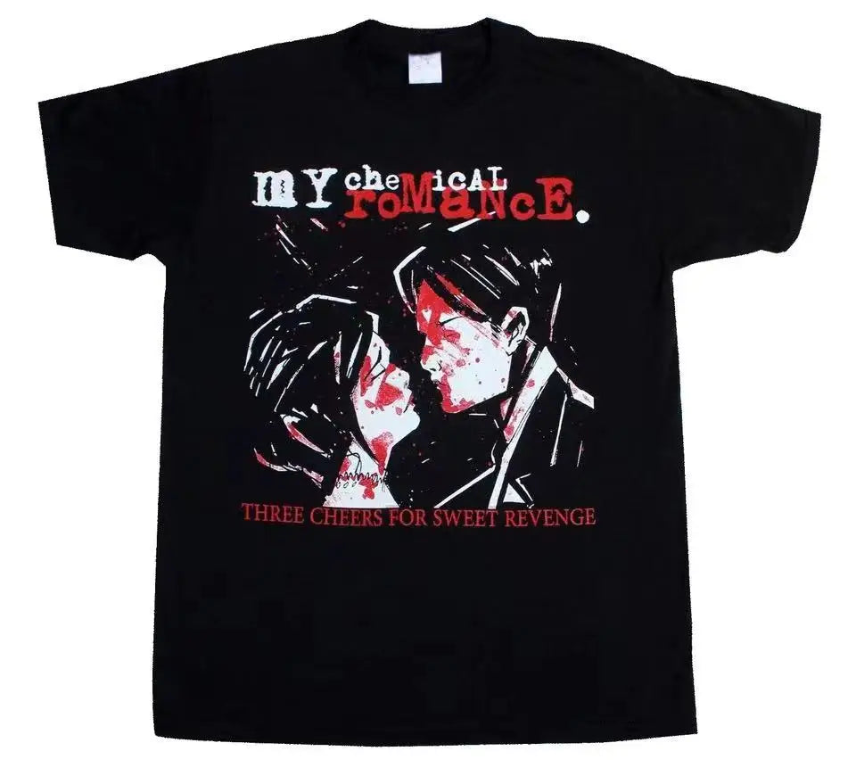 MY CHEMICAL ROMANCE THREE CHEERS FOR SWEET REVENGE SHORT - LONG SLEEVE T-SHIRT fashion t shirt  tops wholesale tee 80038