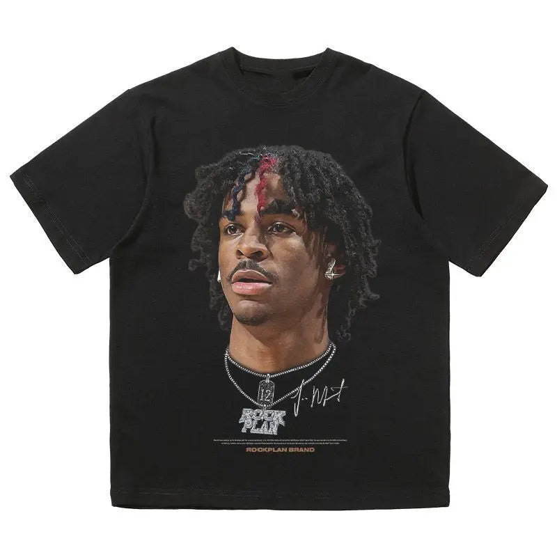 Fashion brand Y2K Top Summer trend youth American street hip-hop basketball cotton T-shirt men and women all the fashion brand