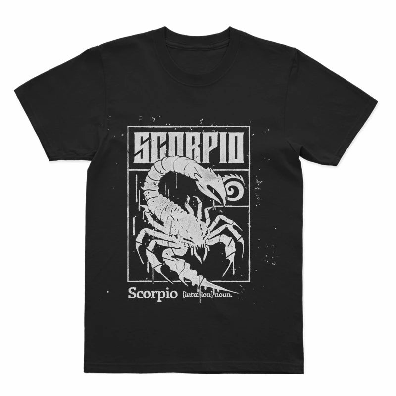 Coolmind U0029-T2 Scorpio Exclusive Graphic Print Men T Shirt Short Sleeve Big Size Men Tshirt Cool Tee Shirt Men