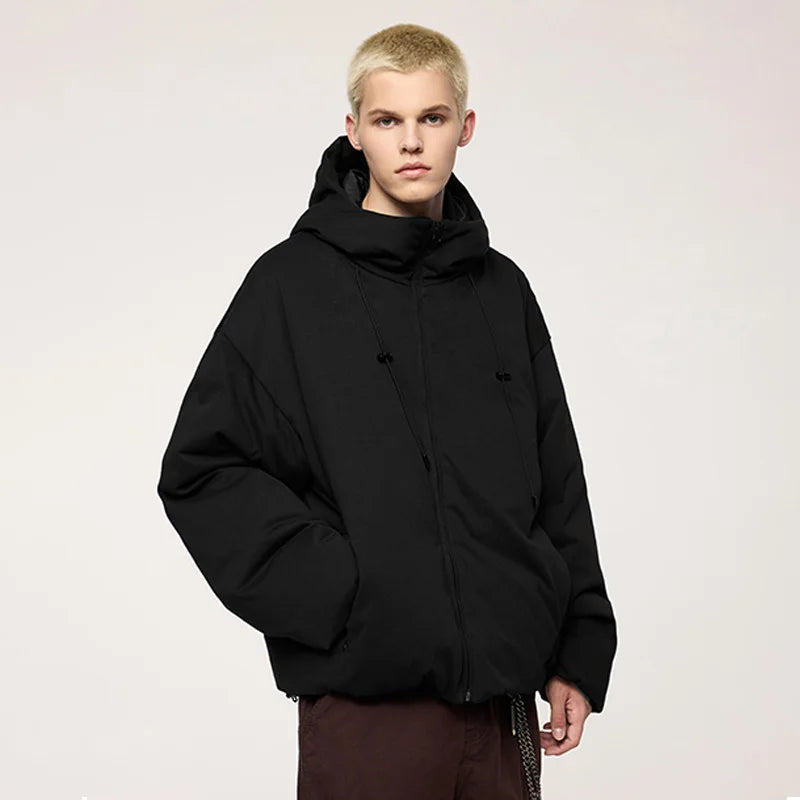 INFLATION Unisex Oversized Down Jacket New Arrival Functional 90% Down Solid Color Hooded Mens Outerwear