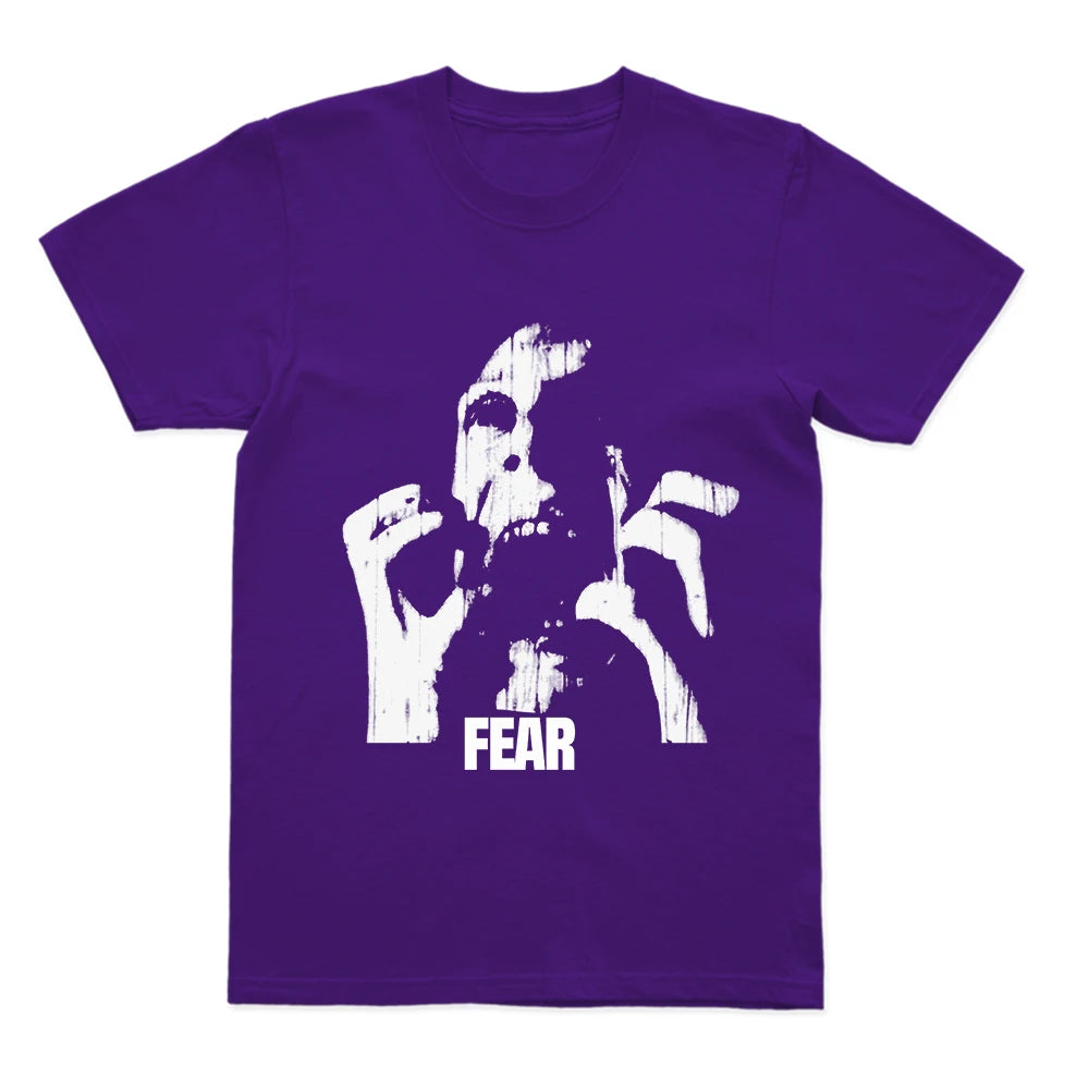 Coolmind U0059-T2 Fear Emotion Exclusive Graphic Men Tshirt Big Size 100% Cotton Men T Shirt Cool Tee Shirts Tops