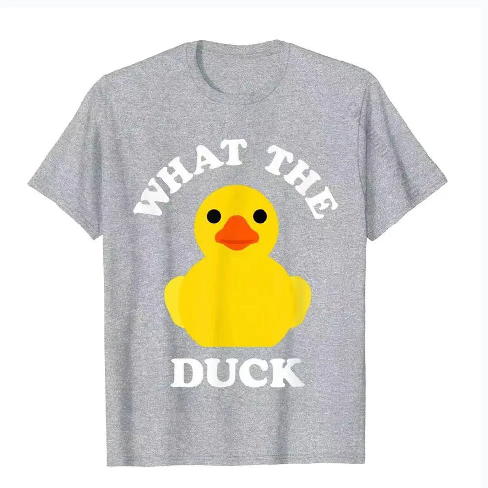 Cute Rubber Duck Lover Bird Quack Duckies Funny Ducky T-Shirt T  Fashion Men Tops Shirts Casual Cotton 80082