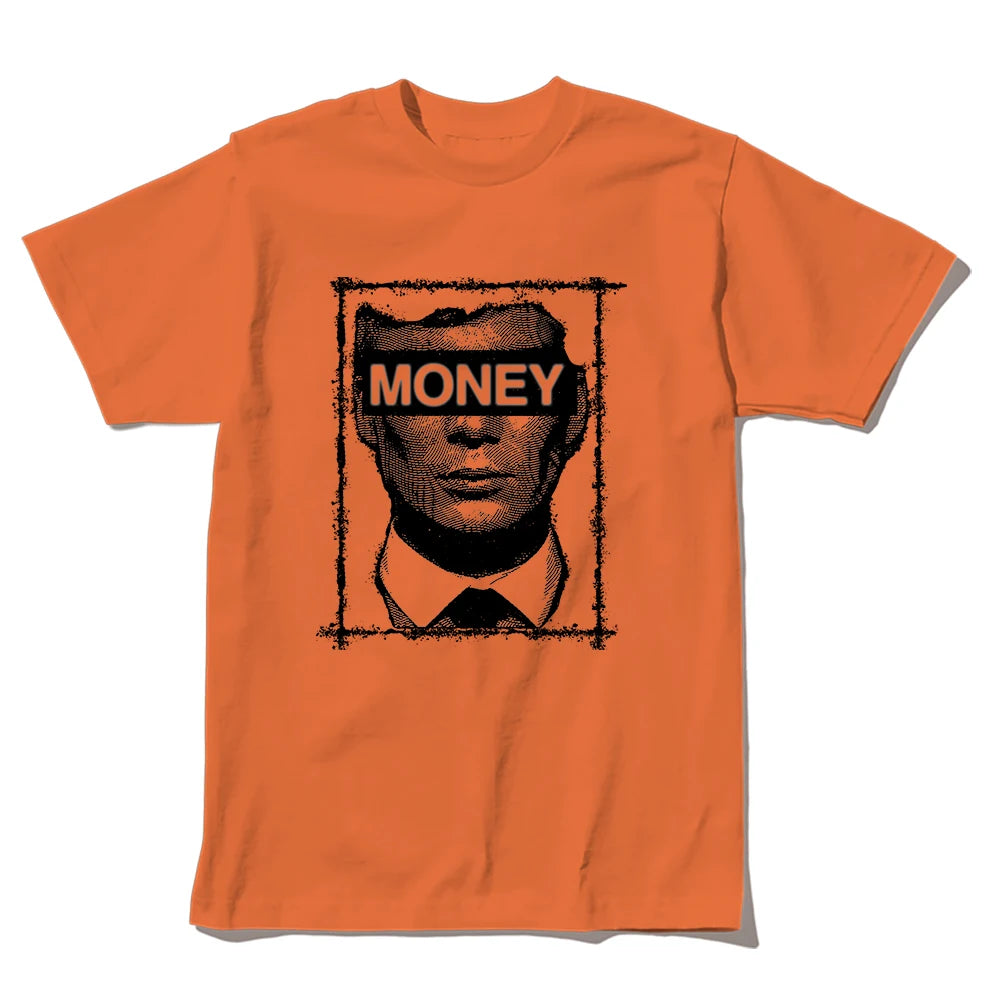 Coolmind U0034-T2 Cool Exclusive Graphic Money Print Men T Shirt Casual Big Size Unisex Tshirt Totton Tee Shirts