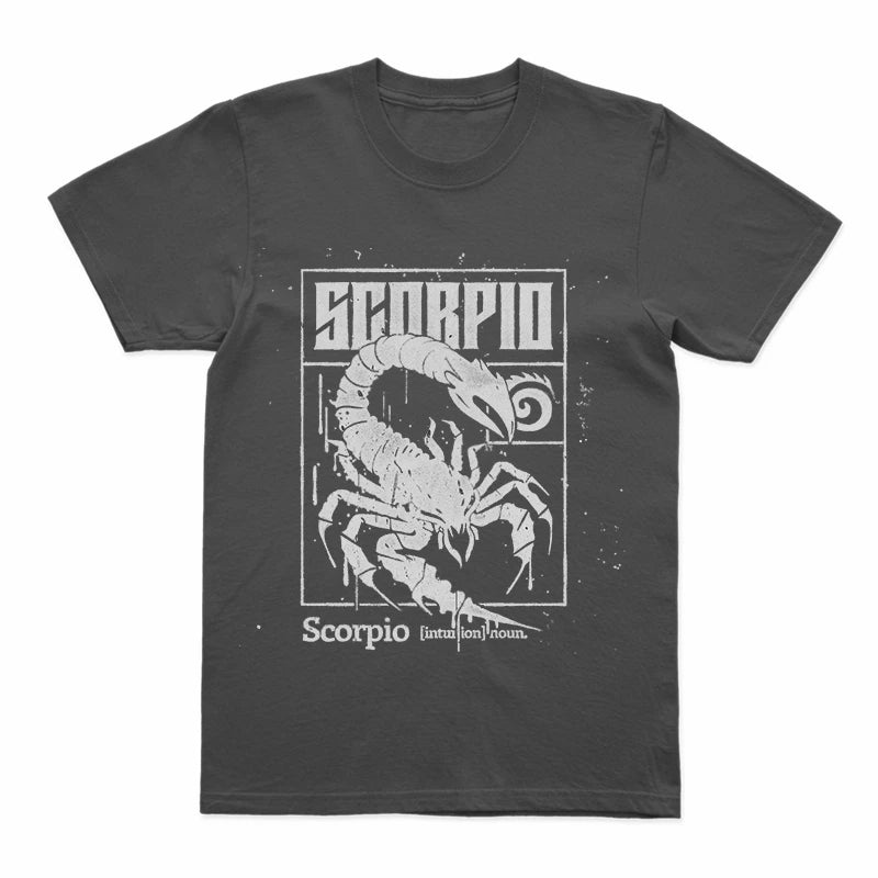 Coolmind U0029-T2 Scorpio Exclusive Graphic Print Men T Shirt Short Sleeve Big Size Men Tshirt Cool Tee Shirt Men