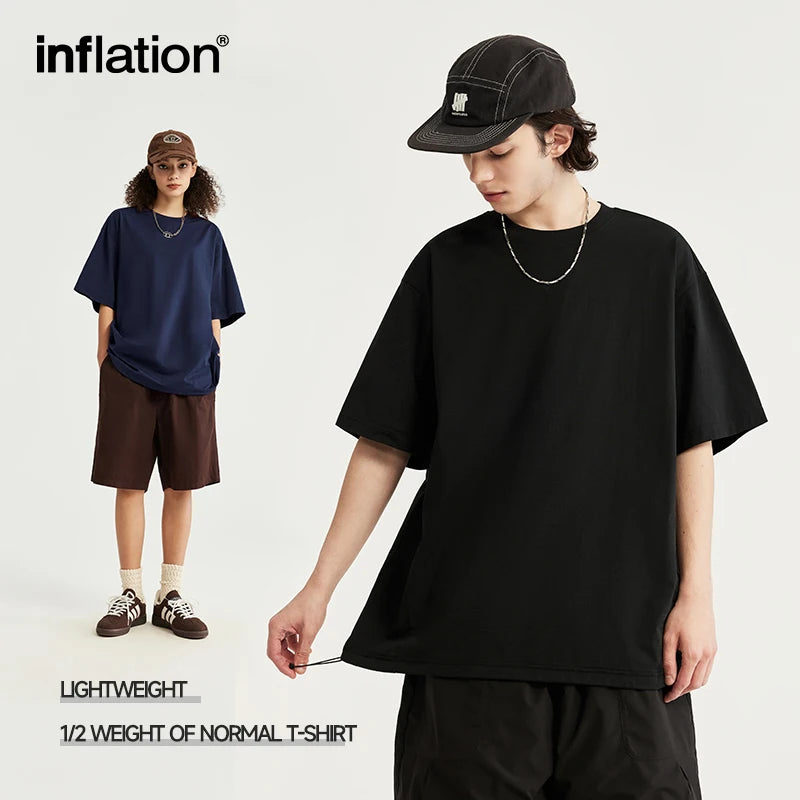 INFLATION Sportswear Hydrogen Tailored T-shirt Men Outdoor Lightweight Stretch Breathable Tees