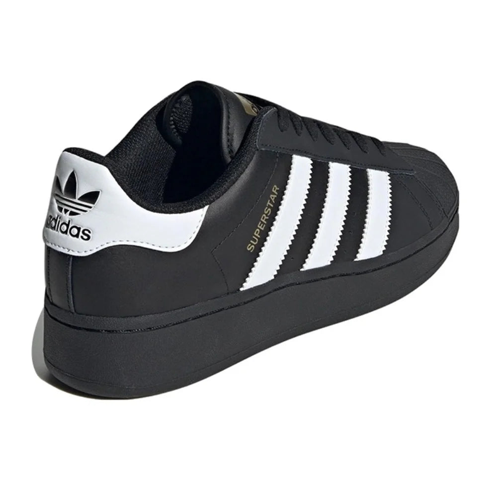 Adidas Superstar xLG low shoes men and women winter Casual Fashion board shoes Lightweight and breathable sneakers black&white