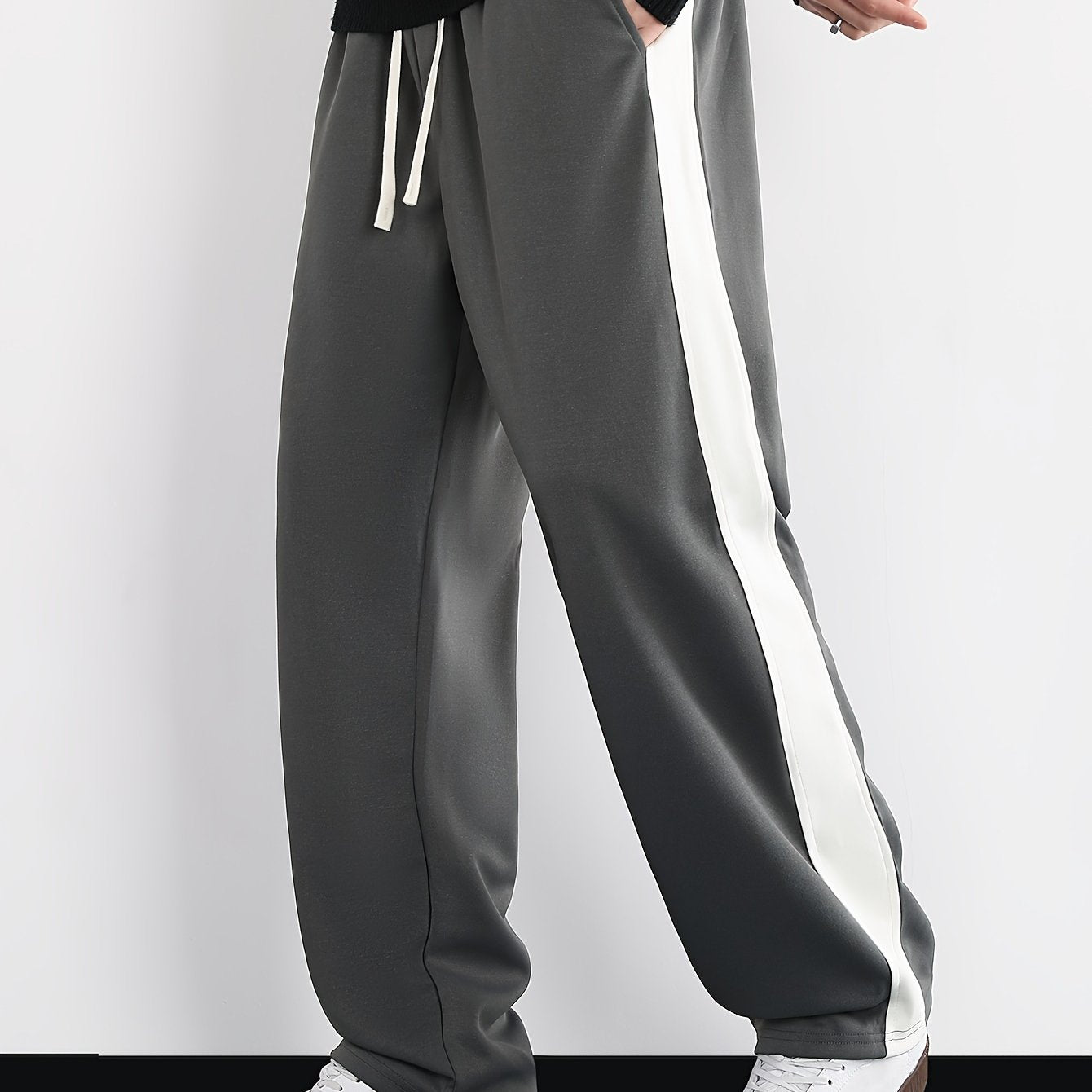 Men's spring, summer and autumn sports and fitness loose and versatile casual pants