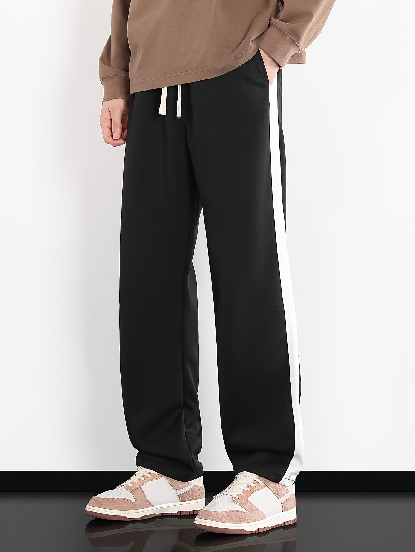 Men's spring, summer and autumn sports and fitness loose and versatile casual pants